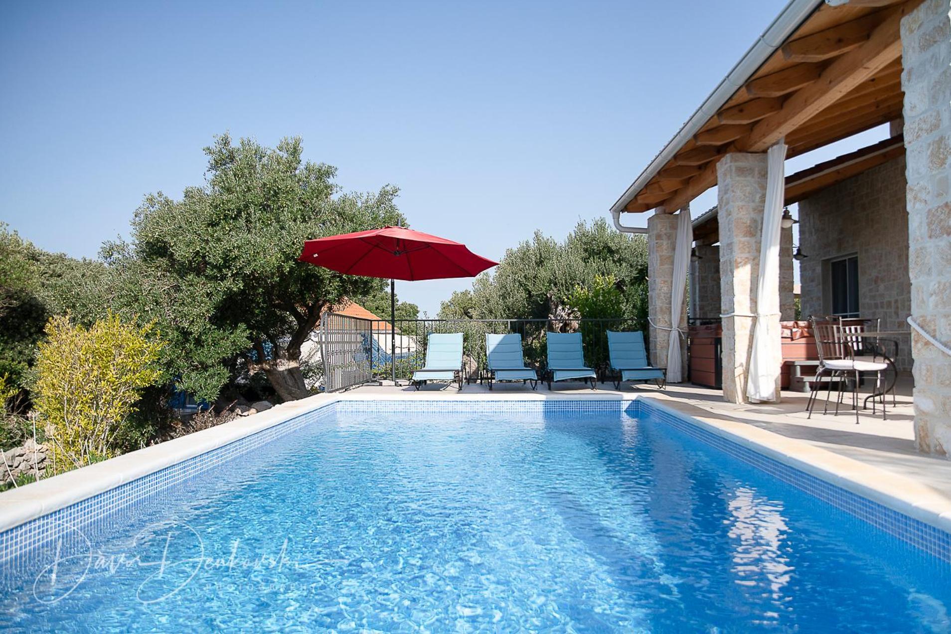 Island Adriana With Heated Pool And Sauna Lun (Pag)